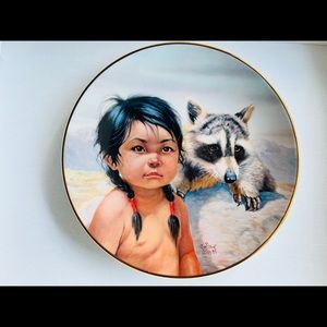 Dark-Eyed Collectors plate